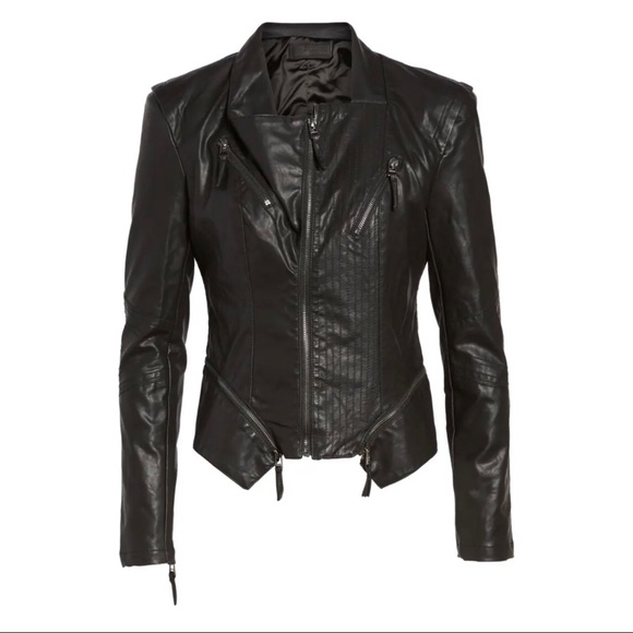 Faux Leather Jacket - Picture 7 of 14